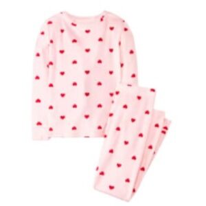Cat & Jack Pink Heart Sleepwear Two Piece Set Size 14